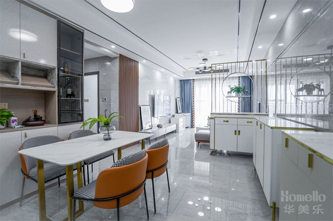 119㎡簡約三居，精致的外觀，實(shí)用的內(nèi)在，享受美好的宜居生活